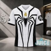Real Madrid Spider-Man Venom Crossover T-Shirt