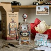 Route 66 Mother Road Centennial Fuel Whiskey Decanter