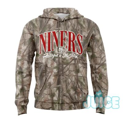 San Francisco 49ers Camo Faithful To The Bay Hoodie