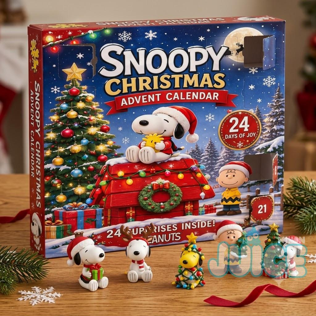 Snoopy Christmas Collectible Figure Advent Calendar Set Snoopy Christmas Collectible Figure Advent Calendar Set