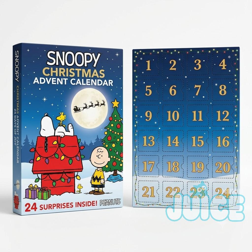 Snoopy Christmas Collectible Figure Advent Calendar Set Snoopy Christmas Collectible Figure Advent Calendar Set