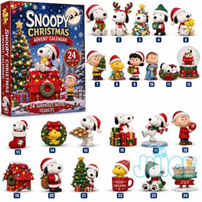 Snoopy Christmas Collectible Figure Advent Calendar Set Snoopy Christmas Collectible Figure Advent Calendar Set