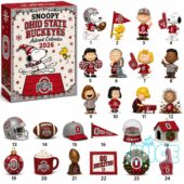Snoopy Ohio State Buckeyes Advent Calendar 2026