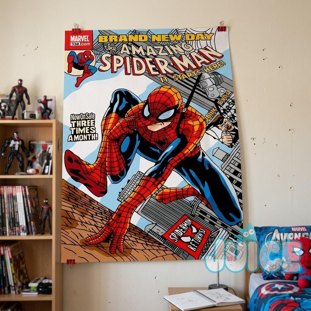 Spider-Man Brand New Day Amazing Spider-Man Poster - Detail View