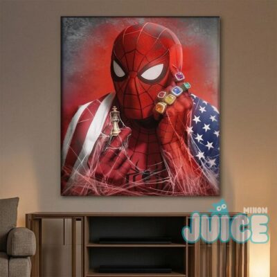 Spider-Man Infinity Gauntlet Chess King Poster