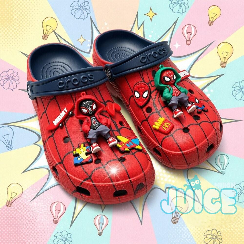 Spider-Man Miles Morales Crocs - Front View