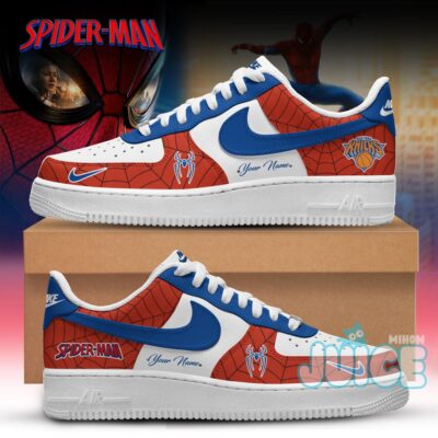 Spider-Man Brand New Day New York Knicks Custom Sneakers
