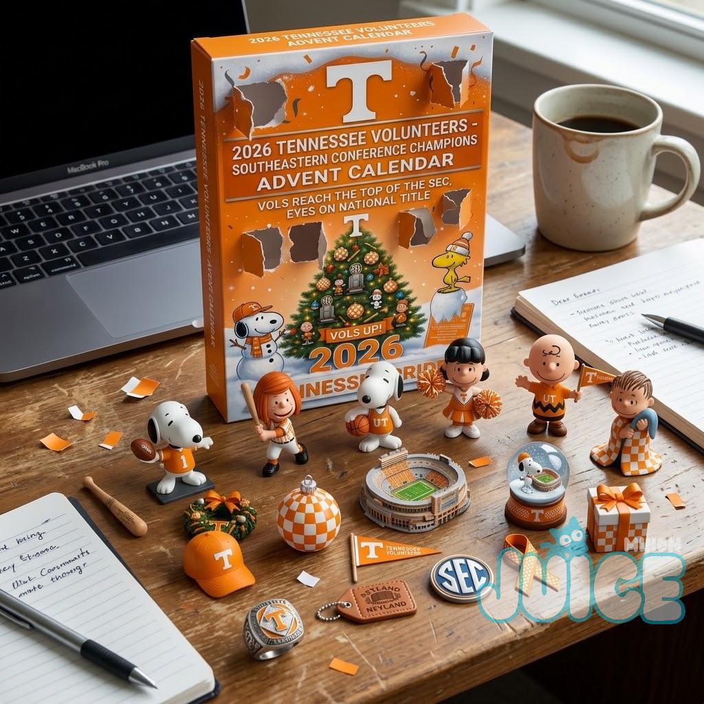 Tennessee Volunteers Southeastern Conference Champions Advent Calendar 2026 Tennessee Volunteers Southeastern Conference Champions Advent Calendar 2026