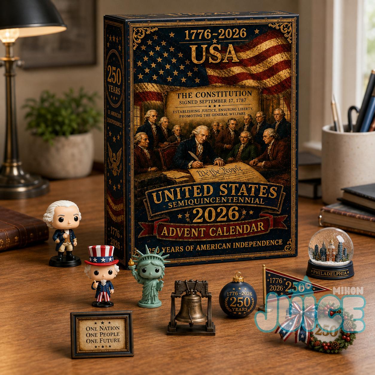 United States Semiquincentennial 250 Years of American Independence Advent Calendar United States Semiquincentennial 250 Years of American Independence Advent Calendar