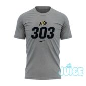 Colorado Buffaloes Folsom Field 303 Area Code T-Shirt