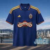 Vancouver Whitecaps FC 2026-27 Third Kit Football Jersey - full front view