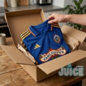 Vancouver Whitecaps FC 2026-27 Third Kit Football Jersey - close-up of central chest design