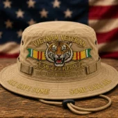 Vietnam Veteran 58,479 Hero Never Forgotten 1955-1975 Tiger Boonie Hat
